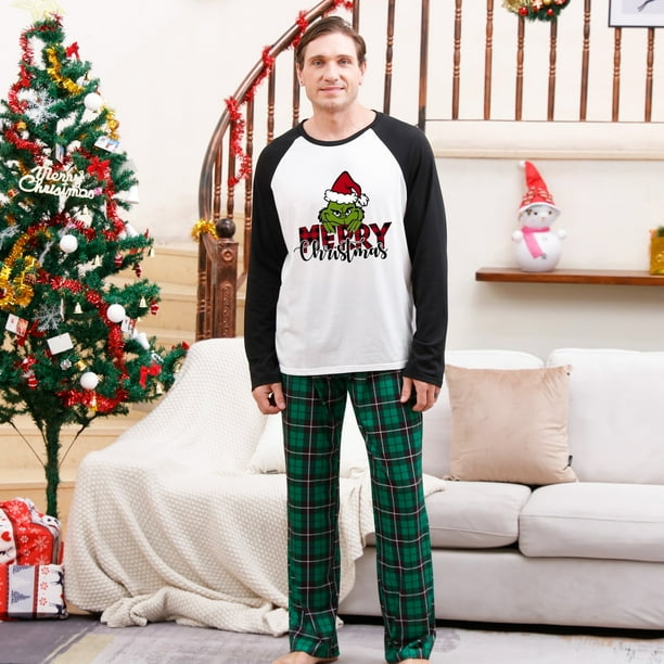 Pijama del grinch para hombre shop