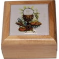 thumbnail image 3 of Holy Land Market First Communion Box - Rosary Box - Bethlehem Olive Wood (Ceramic - Communion III), 3 of 3