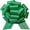 Green, variant on PMU Pull String Bows - Gift Bows for Wedding, Birthdays & Anniversaries - Ribbon Bows for Flowers & Basket Decoration - Large Bow for Gift Wrapping - Green 8 Inch 20 Loops (3/pkg) Pkg/1