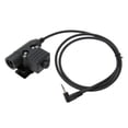 thumbnail image 4 of Conector de radio PTT Bling Bling Para Walkie talkie de 1 pin y 2,5 mm Para Motorola, 4 of 12