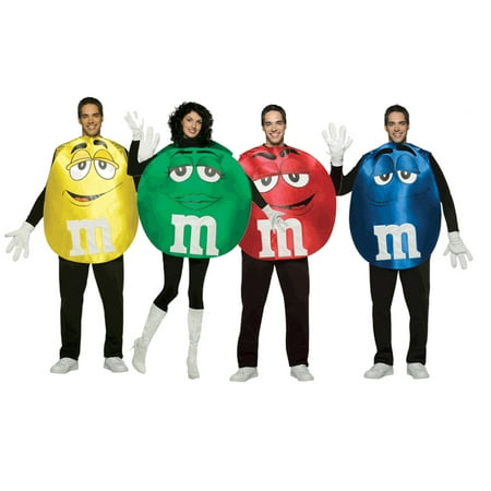 Adult M&M Group Costume Set of 4 - Walmart.com