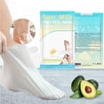 thumbnail image 2 of OUKEYA Goat Milk Foot Peel Mask, Exfoliating Moisturizing Foot Care for Dry Dead Skin & Cracked Heels, 2 of 6