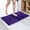 Blue-purple, variant on Bathroom Mat By LuxUrux-Extra-Soft Plush Bath Shower Bath Mat, Chenille Microfiber Material, Super Absorbent Shaggy Bath Rug. Machine Wash & Dry(15x23inch or 19x31inch)