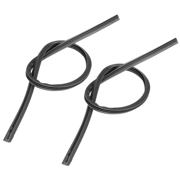 2pcs 26inch 8x10mm 3 Section Windshield Wiper Rubber Strip Blade Refills for Toyota