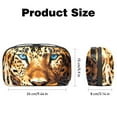 thumbnail image 5 of Leopard Electronic Organizer Travel Case, Waterproof Oxford Cloth Storage Pouch Bag, Box with Cord Organizer Storage for Computer Cable Organizer, 5.9x9.44x3.14 in., 5 of 6