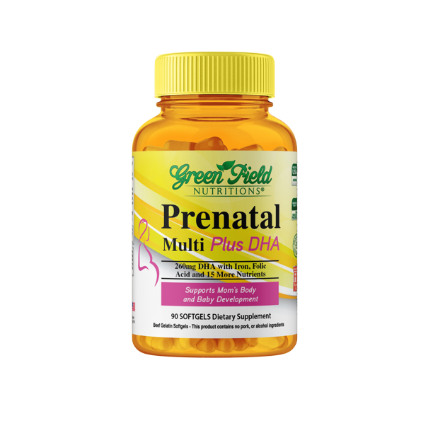 Greenfield Nutritions Halal Prenatal Multivitamins with DHA