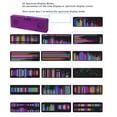 thumbnail image 4 of Music Spectrum Display, 2 Way Alarm Clock Sound Level Analyzer 5V USB 7 Color Modes Voice or Cable Control 1624 Segments  for Tabletop Game, 4 of 7