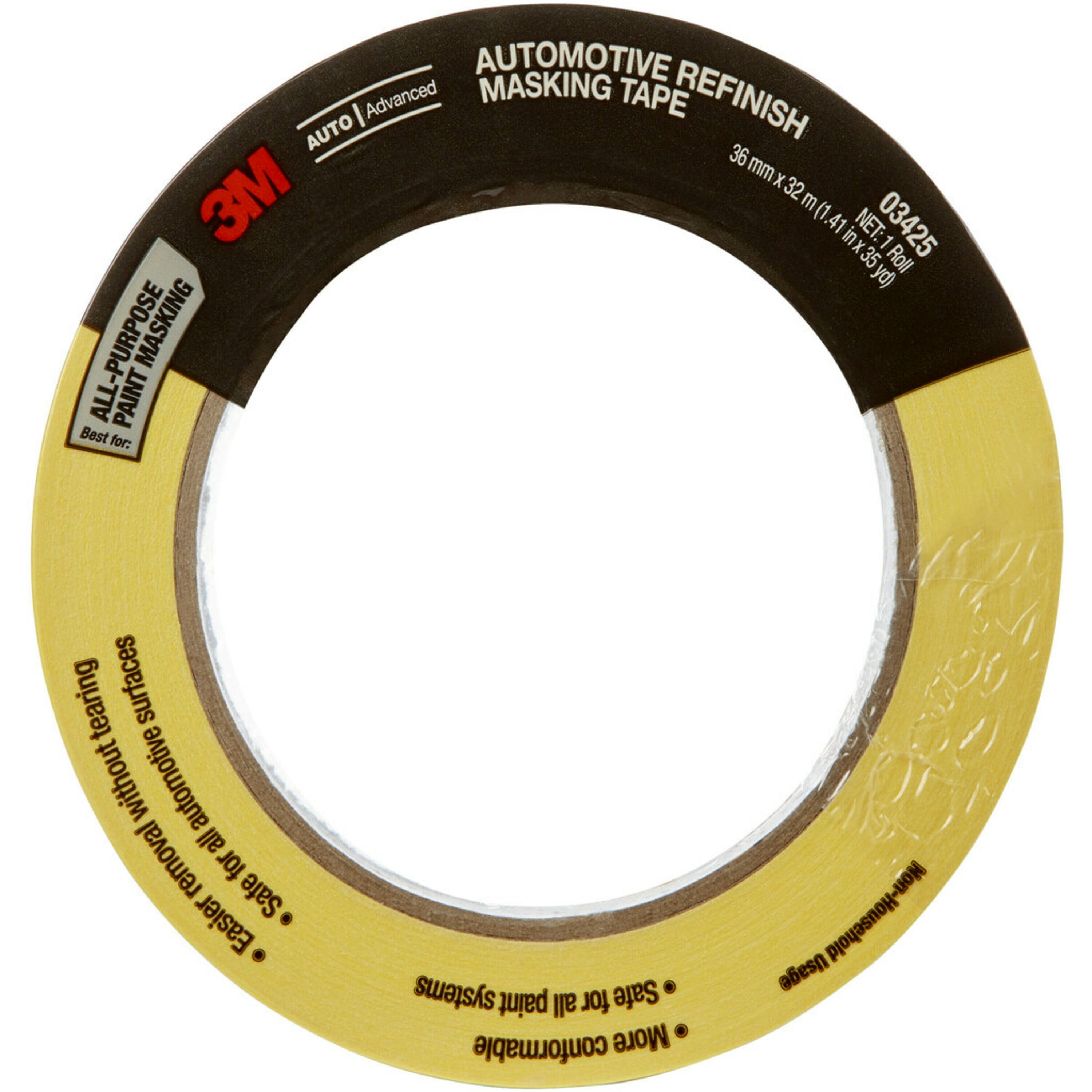 CARPRO Automotive Masking Tape 3/16- 30% More Tape!