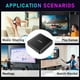 thumbnail image 4 of TV98 ATV Plus Smart TV Box Android 14 Allwinner H313 2.4G /5G Dual WiFi BT 8K HD Reproductor Multimedia Set Top Box Enchufe de EE. UU. 1G+8G, 4 of 5