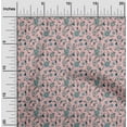 thumbnail image 2 of oneOone Velvet Light Pink Fabric Asian Japanese Floral Sewing Fabric By The Yard Printed Diy Clothing Sewing Supplies 58 Inch Wide, 2 of 4