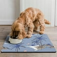 thumbnail image 2 of Tropical Pet Food Mat - Absorbent Non-Slip Dog Bowl Mat - Waterproof Feeding Pad - Abstract Design - Multi-Layer Protection, 2 of 3