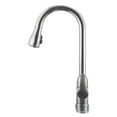 Dura Faucet Single Handle PullDown Kitchen Faucet for RVs Brushed