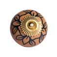thumbnail image 3 of KNOB-IT VINTAGE HANDPAINTED CERAMIC KNOBS (8 Pack) K000001, 3 of 3