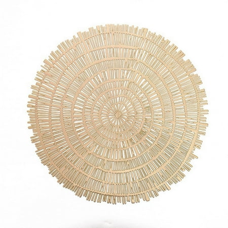 

Placemat for Dining Table Nordic Home Decor Easy to Clean Gold