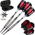 thumbnail image 2 of Viper Pitbull Tungsten Soft Tip Darts with Storage/Travel Case, and Dart Caddy Solid Wood Wall Mounted Dart Holder/Stand with Accessory Storage Bag, 2 of 2