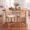 Beige, variant on 28" Solid Wood Rattan Bar Stools Set of 2, Cane Woven Back Counter Height Stools with Linen Upholstered Cushion for Kitchen Island, Dining Room, Beige