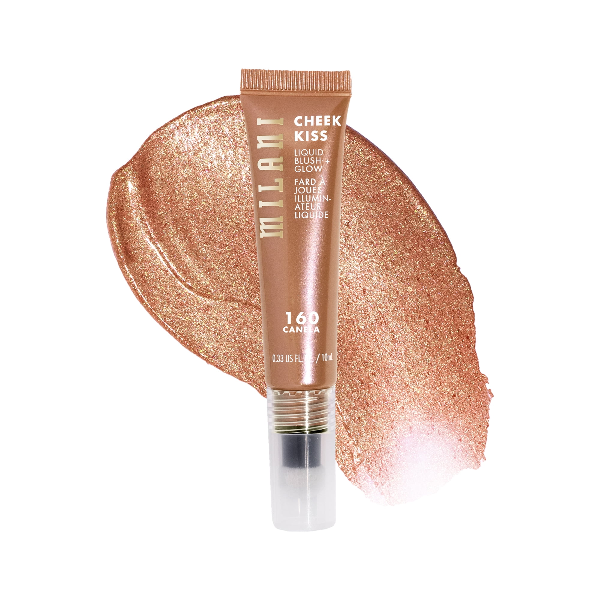 Milani Cheek Kiss Liquid Blush + Glow, Canela, 0.33 fl oz