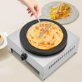 thumbnail image 4 of Miumaeov 16inch Commercial Crepe Maker Machine Tabletop Pancake Big Hotplate Gas Pancake Cooker, 4 of 18