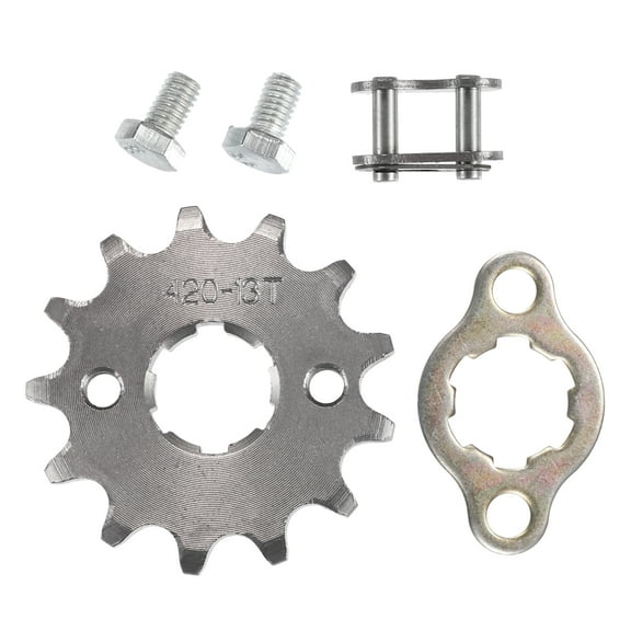 1 Set 420 13T 20mm Motorcycle Front Engine Sprocket for 50cc 70cc 90cc 110cc 125cc Dirt Pit Bike
