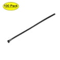 thumbnail image 1 of Uxcell Bridas de Cable Reutilizables Bridas de Cable Ajustables Envolturas de Cable de Nylon 15.75" x 0.29" Negras 100pcs, 1 of 5