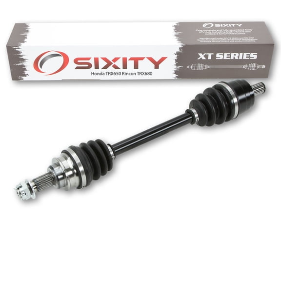Sixity XT Rear Left CV Axle compatible with Honda TRX650 Rincon TRX680 2016 2015 2014 2013 2012 2011 2010 2009 2008 2007 2006 2005