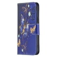 thumbnail image 5 of Wallet Case for iPhone 13 Pro Max, PU Leather Flip Folio Magnetic Closure Slim Shell Dual Layer Heavy Duty Protective Bumper Card Holder Book Case for Apple iPhone 13 Pro Max,Blue Butterfly, 5 of 6