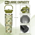 thumbnail image 3 of 30 oz Frog Tumbler with Handle Gifts for Frog Lover 30oz Stainless Steel Travel Cup Mug Water Bottle, 3 of 6