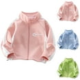thumbnail image 6 of ZACPNCV Girls Rain Jacket Waterproof Hooded Windbreaker Kids Windproof Jackets Raincoats Green 2-3 Years, 6 of 6