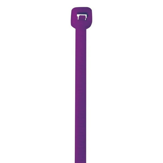 Purple Cable Ties 11" 50# (1000 Tie/Case)