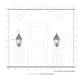 thumbnail image 3 of Livex Lighting Exeter Outdoor Post Head in Bronze, 3 of 7