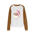 thumbnail image 4 of RKSTN Sweatshirt for Women Nouveau Pull Décontracté à Manches Longues Col Rond Mode Imprimé Haut Sweatshirt de Noël, 4 of 4
