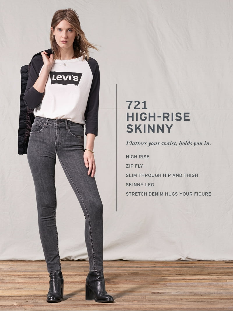 Levi's Original Women's 721 High Rise Skinny Jeans - Walmart.com