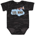 thumbnail image 3 of Inktastic Lil Bro Airplane Boys Pilot Brother Boys Baby Bodysuit, 3 of 5