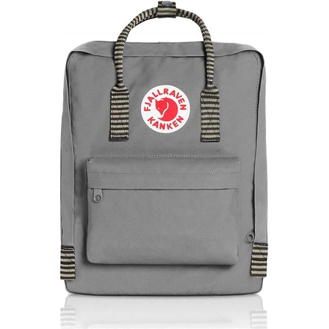 Fjallraven 23510 021 921 Kanken Classic Backpack for Everyday Fog Striped Walmart