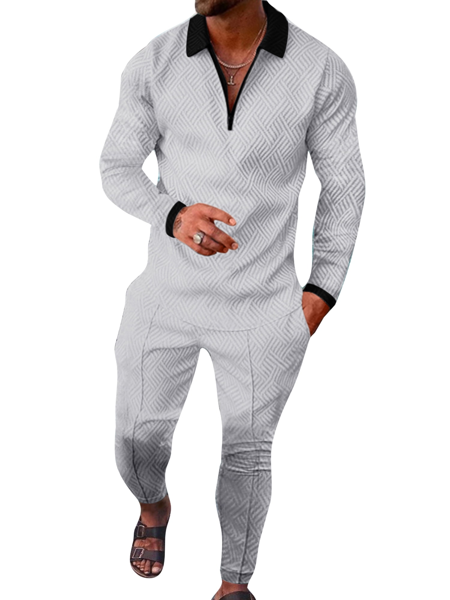 Polo Sweat Suits Grey | escapeauthority.com