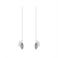 thumbnail image 5 of JennyShop New Leaf Tassel Earrings for Women Creative Metal Simple Drop Earrings Tassel Design Female Fashion Jewelry, 5 of 10