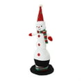 thumbnail image 6 of LuxenHome Animated Singing 18.5" Tall Snowman Holiday Decoration, Battery Operated, 6 of 10