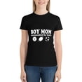 thumbnail image 7 of Boy Mom Women’s Short Sleeve Cotton T-Shirt HD Graphic Printed Tee Casual Crew Neck Top XL, 7 of 7