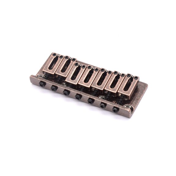 KD By AxLabs 7-String Hardtail Bridge - String-Through-Body, 10.5 mm Spacing