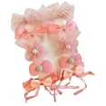 thumbnail image 1 of Laklulu 5 pares de pinzas para el cabello para bebé, pinzas para el cabello con lazo de organza, pinzas para el cabello con forma de flor de cocodrilo, 1 of 5