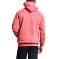 thumbnail image 2 of G-Style USA Men's Heavyweight Sweatshirt Fleece Pullover Hoodie MH13101 - Heather Coral - Large, 2 of 6