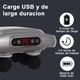 thumbnail image 5 of Pistola de Masaje YUDSKU Gris con 6 Cabezas y 9 Modos Ajustables para Cuerpo Completo, 5 of 6