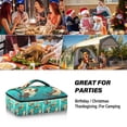 thumbnail image 7 of Iauyy Casserole Carrier for Hot Food Insulated Casserole Travel Carry Bag with Lid Food Warmer Bag for Party/Picnic,Cute Otter, 7 of 7