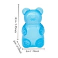 thumbnail image 2 of Gummy Bear Toys, Stress Bear Squishy Ball, Sugar Filled Squishy Toys, High Density Squeeze Balls for Students Calming - Ultra-Soft Decompression Venting Toys, 2 of 5