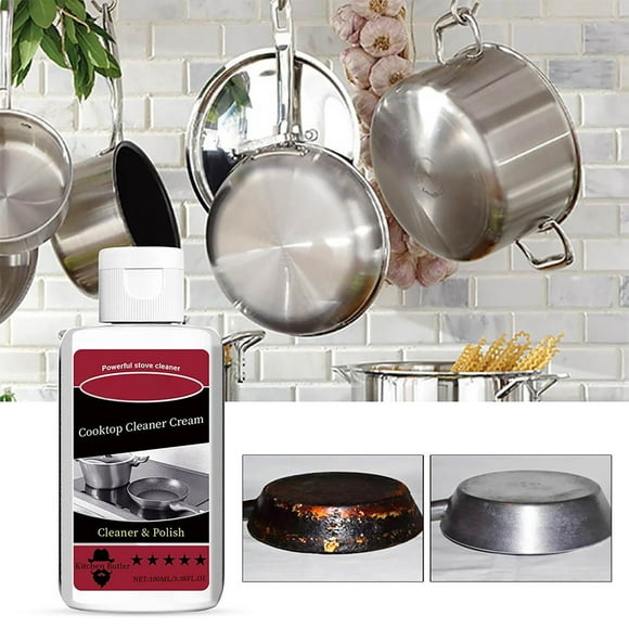 Zedker Cooktop Cleaner For Daily Use Non-Abrasive Included For Glass Ceramic And Induction Cook 100ml Clearance