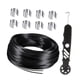 thumbnail image 1 of Kit de reparación de mosquiteros, suministros para mosquiteros de ventanas, piezas de repuesto de 49,21 pies de largo, mosquiteros de puertas para pat, 1 of 9