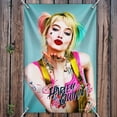 thumbnail image 3 of Birds of Prey Harley Quinn Blowing Kisses Home Business Office Sign, 3 of 3