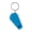 Blue, variant on Yellow White Light LED Keychain Flashlight with Whistle - Multifunctional Portable Emergency Light for Outdoor Camping Night Jogging Gift