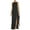 Black, variant on fartey Womens Chiffon Maxi Dresses Plus Size Side Split Hem Dress Tunic Crewneck Solid Color Raglan Sleeve Party Sundress, S-5XL