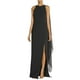 thumbnail image 2 of ICHUANYI Clearance Fashion Women Sexy Lace Sleeveless Slim Solid Dress Print Hollow Dress Party Dresses(Black, M) ICHUANYI WER2023080815927, 2 of 8